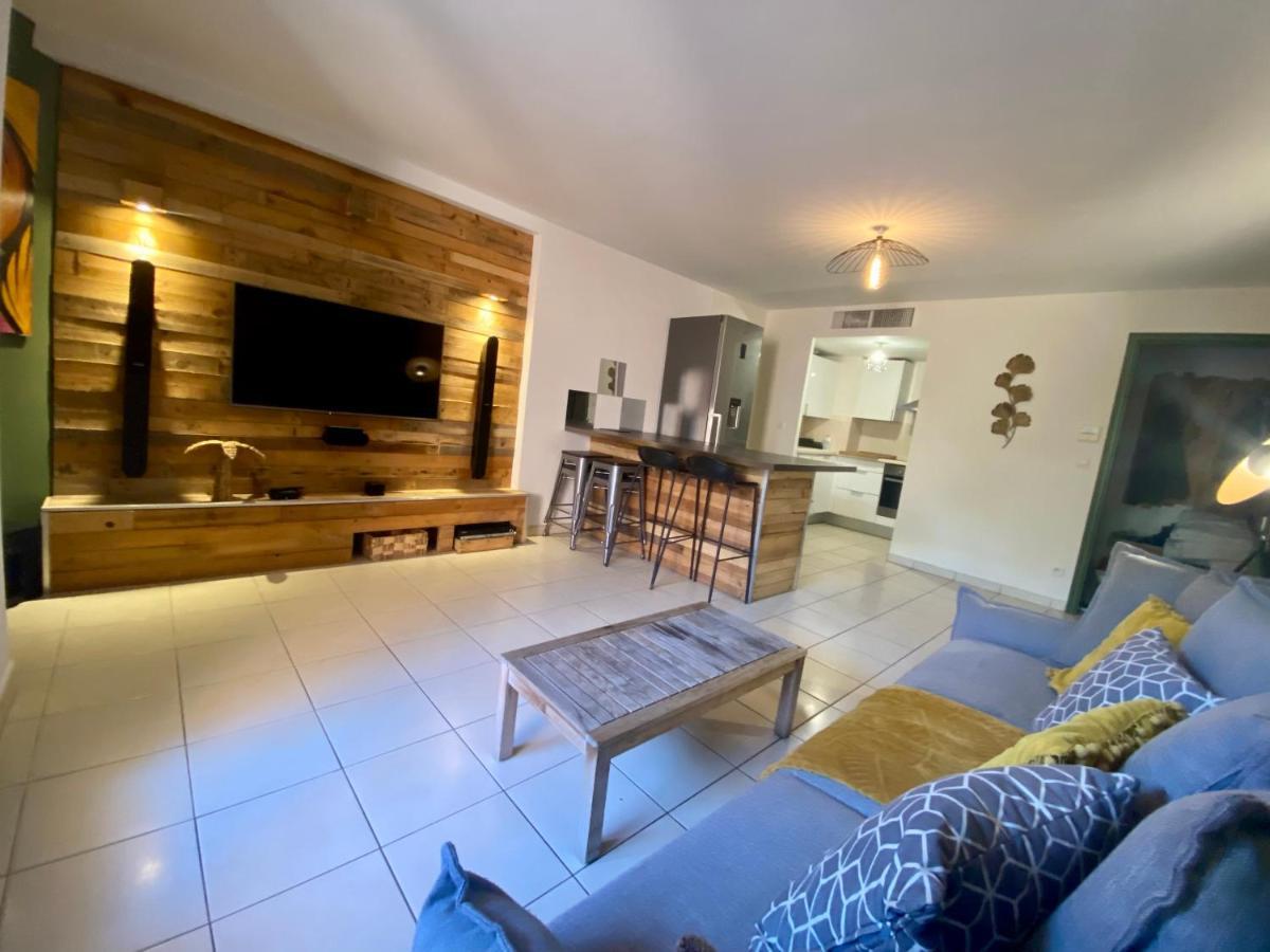 Proche Mer 3P+40M2 Terrasse 昂蒂布 外观 照片