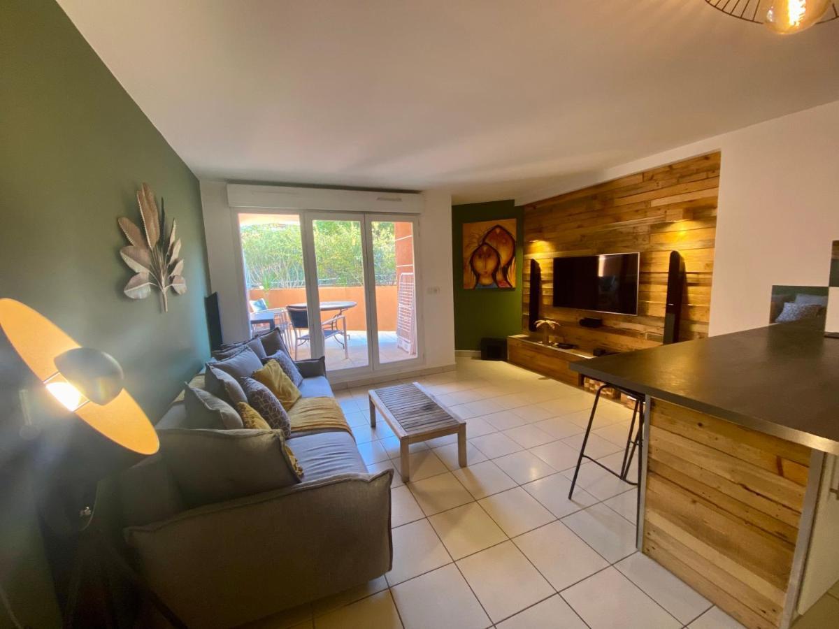 Proche Mer 3P+40M2 Terrasse 昂蒂布 外观 照片